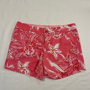 Lilly Pulitzer | Originals Pink Floral Shorts | 6